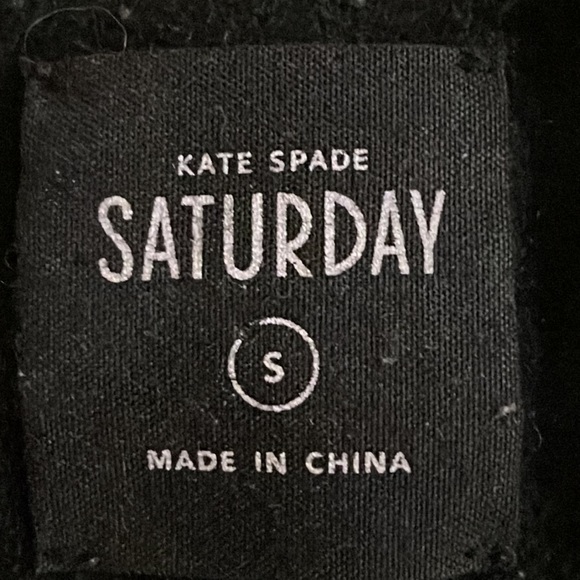 Kate Spade Zip Coat Jacket Wool Fur Neck Small - Picture 8 of 9